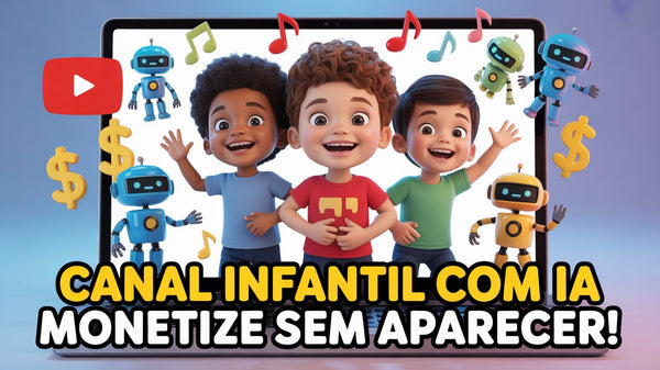 Como Criar um Canal Infantil de Músicas com IA que Monetiza [Passo a Passo Atualizado]