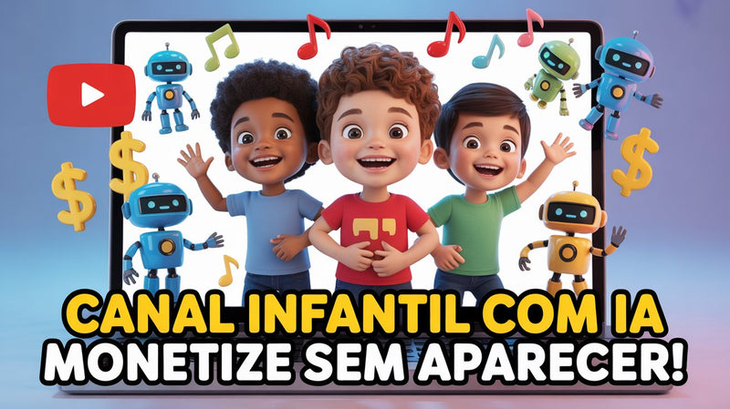 Como Criar um Canal Infantil de Músicas com IA que Monetiza [Passo a Passo Atualizado]