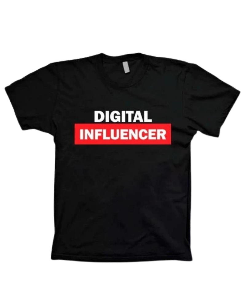 Camiseta Digital Influencer - Estilo e Presença Online