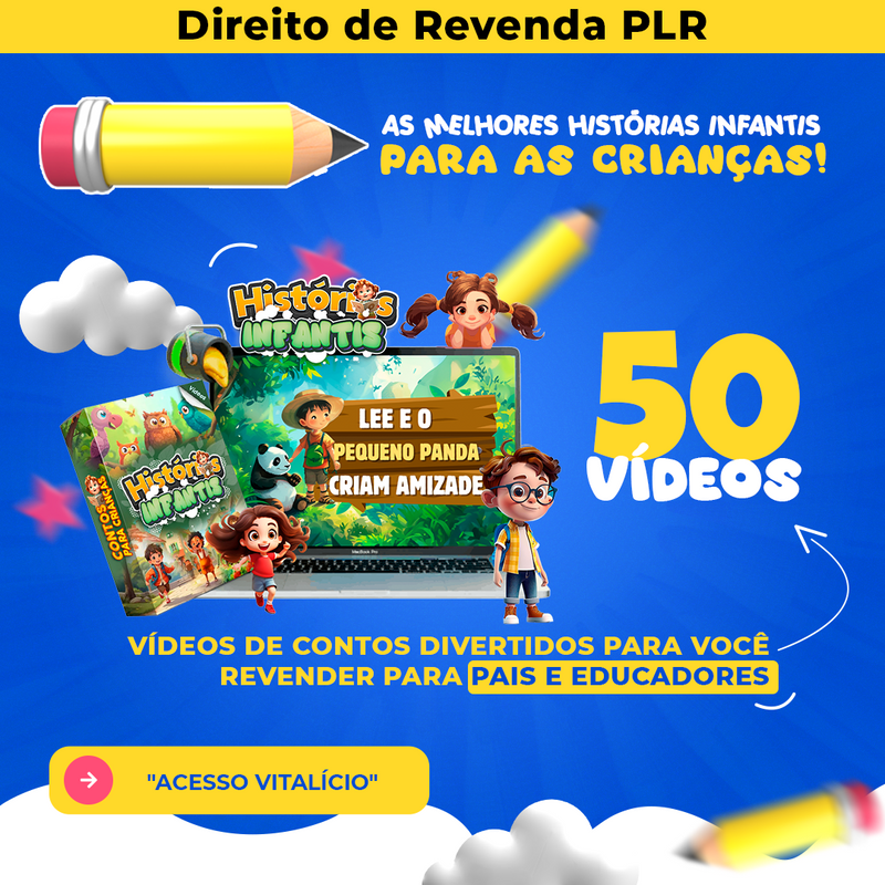 PLR Histórias Infantis