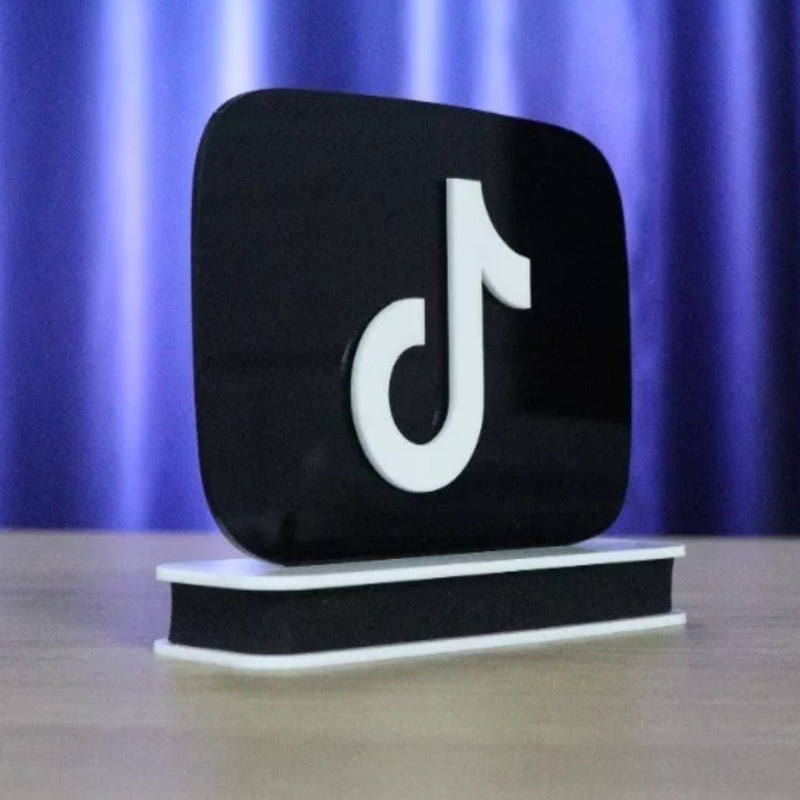 Decoração Mesa Redes Sociais – TikTok, Insta e YouTube